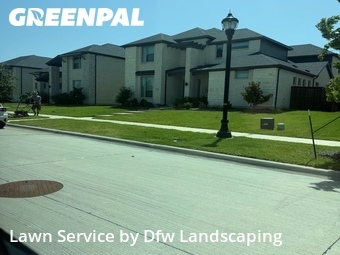 Lawn Mowing Servicein Frisco,75034,Yard Mowing by Dfw Landscaping , work completed in Jun , 2026