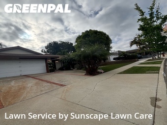 Lawn mowing work completed in Diamond Bar, CA