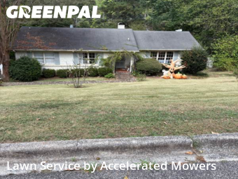 Lawn Management in Mountain Brook, 35213, Yard Work by Accelerated Mowers , work completed in Nov , 2025