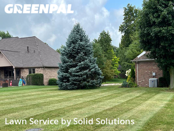 Grass Cutting in Kokomo, 46902, Lawn Care by Solid Solutions , work completed in Oct , 2025