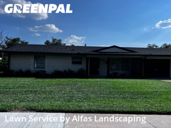 Garden Trimming in Farmers Branch, 75234, Yard Cutting by Alfas Landscaping, work completed in Dec , 2025