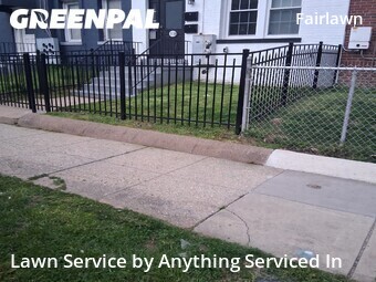 Lawn mowed in Washington, 20020