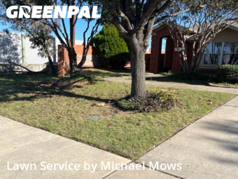 Lawn Servicein Euless,76040,Lawn Service by Michael Mows, work completed in Dec , 2025