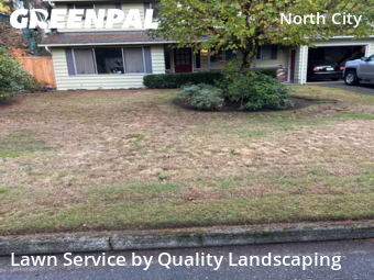 Yard Mowing in Shoreline, 98155, Lawn Services by Quality Landscaping, work completed in Nov , 2025