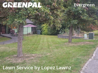 Front Yard Mowing in Everett, 98203, Property Maintenance by Lopez Lawnz, work completed in Nov , 2025