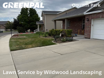 Front Yard Mowing in South Jordan, 84009, Grass Care by Wildwood Landscaping , work completed in Nov , 2025