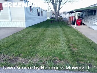 Lawn mowed in Amherst, 44001