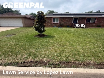Lawn Care Servicein Haltom City,76148,Lawn Cut by Lopez Lawn, work completed in Jun , 2026