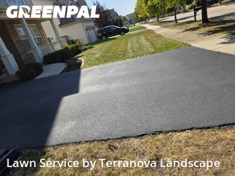 Lawn Services in Romeoville, 60446, Weekly Mowing by Terranova Landscape, work completed in Nov , 2025