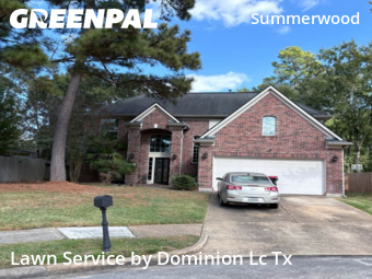 Landscaping Installation Houston,77044,Landscaping Cleanup by Dominion Lc Tx, work completed in Nov , 2025