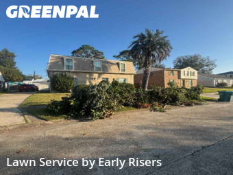 Lawn Cutting in Terrytown, 70056, Yard Cutting by Early Risers, work completed in Dec , 2025