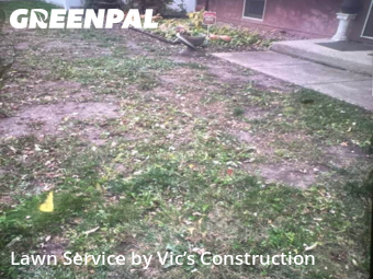Lawn Servicein Joliet,60435,Grass Cut by Vic’s Construction , work completed in Nov , 2025