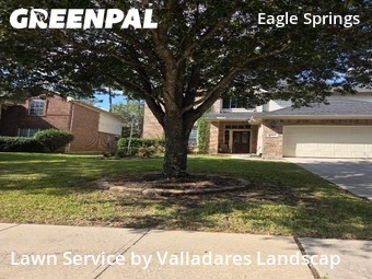 Lawn Care Servicein Humble,77346,Lawn Cutting by Valladares Landscap, work completed in Nov , 2025