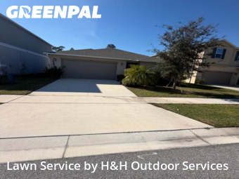 Lawn mowed in Davenport, 33837