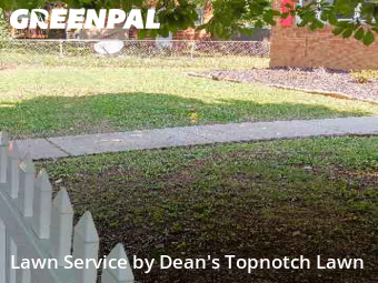 Front Yard Mowing in Edwardsville, 62025, Backyard Mowing by Dean's Topnotch Lawn, work completed in Nov , 2025