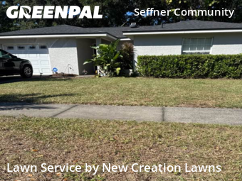Front Yard Mowing in Dover, 33527, Front Yard Mowing by New Creation Lawns, work completed in Dec , 2025