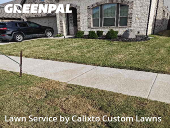 Yard Upkeep in Mansfield, 76063, Lawn Mowing by Calixto Custom Lawns, work completed in Dec , 2025