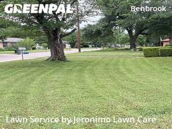 Lawn Mowin Benbrook,76126,Lawn Mowing by Jeronimo Lawn Care , work completed in Jun , 2026