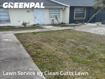 Front Yard Mowing in South Bradenton, 34205, Lawn Upkeep by Clean Cutts Lawn , work completed in Dec , 2025