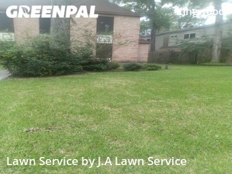Yard Care Services in Kingwood, 77339, Lawn Cutting by J.A Lawn Service, work completed in Dec , 2025
