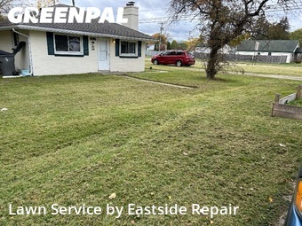 Lawn Upkeep in Clinton Township, 48035, Grass Cutting by Eastside Repair, work completed in Nov , 2025