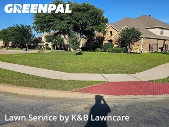 Grass Cuttingin Keller,76248,Lawn Maintenance by K&B Lawncare, work completed in Jun , 2026