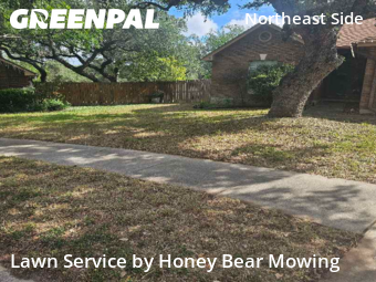 Yard Mowingin Schertz,78154,Lawn Mowing by Honey Bear Mowing, work completed in Nov , 2025