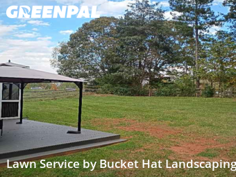 Yard Mowingin Huntersville,28078,Yard Mowing by Bucket Hat Landscaping, work completed in Dec , 2025