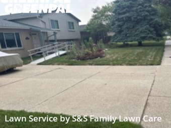 Lawn Maintenance in Sterling Heights, 48313, Garden Trimming by S&S Family Lawn Care, work completed in Oct , 2025