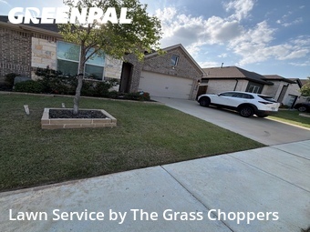 Lawn Servicein Denton,76205,Lawn Mowing Service by The Grass Choppers, work completed in Jun , 2026