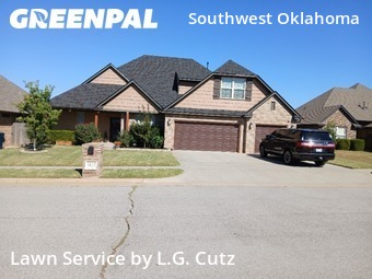 Lawn Cuttingin Yukon,73099,Lawn Service by L.G. Cutz, work completed in Nov , 2025
