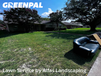 Lawn Maintenancein Plano,75093,Lawn Mow by Alfas Landscaping, work completed in Oct , 2025