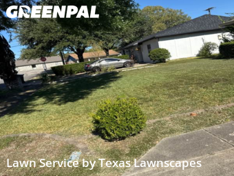 Landscaper In Garland,75040,Landscapers by Texas Lawnscapes, work completed in Nov , 2025
