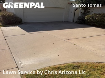 Lawn mowed in Scottsdale, 85258