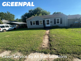 Yard Cuttingin Granite City,62040,Lawn Maintenance by All Star Solutions, work completed in Dec , 2025