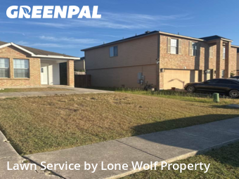 Lawn Cutin Cibolo,78108,Grass Cutting by Lone Wolf Property , work completed in Nov , 2025