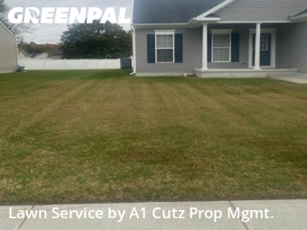 Grass Cutting in Dover, 19901, Yard Maintenance by A1 Cutz Prop Mgmt., work completed in Dec , 2025