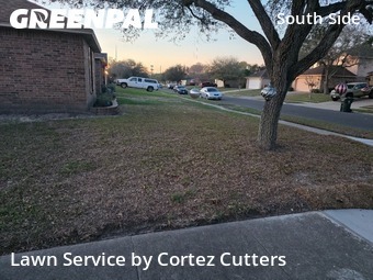 Modern Landscaping In Corpus Christi,78413,Landscaping by Cortez Cutters , work completed in Dec , 2025