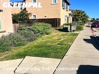 Lawn mowing work completed in Folsom, CA