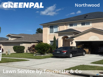 Lawn Maintenancein Wesley Chapel,33544,Lawn Cut by Touchette & Co, work completed in Nov , 2025