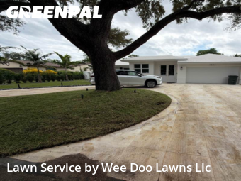 Backyard Mowing in Boca Raton, 33486, Lawn Services by Wee Doo Lawns Llc, work completed in Dec , 2025