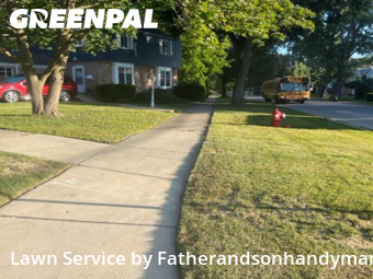 Lawn Upkeep in Rolling Meadows, 60008, Weekly Mowing by Fatherandsonhandyman, work completed in Nov , 2025
