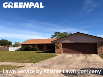 Lawn Servicein Winter Park,32792,Grass Cut by Alvarez Lawn Company, work completed in Dec , 2025