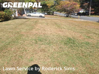 Grass Cutting in Clarkston, 30021, Backyard Mowing by Roderick Sims, work completed in Nov , 2025