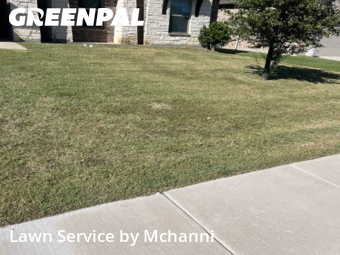 Lawn Care Servicein Burleson,76028,Yard Mowing by Mchanni, work completed in Feb , 2026