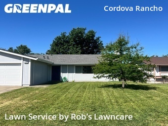 Lawn mowing work completed in Rancho Cordova, CA