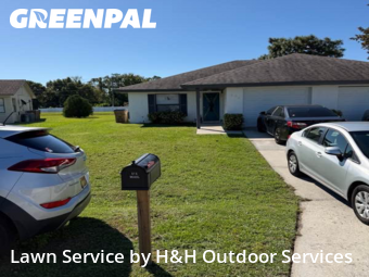 Front Yard Mowing in Poinciana, 34758, Backyard Mowing by H&H Outdoor Services, work completed in Nov , 2025
