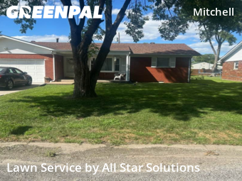 Yard Cuttingin Granite City,62040,Lawn Care by All Star Solutions, work completed in Dec , 2025