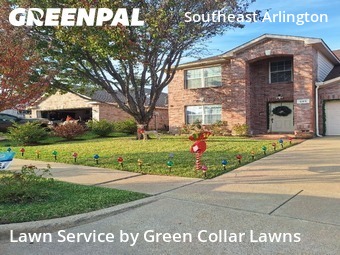 Lawn Mowing in Arlington, 76001, Yard Care Services by Green Collar Lawns, work completed in Nov , 2025