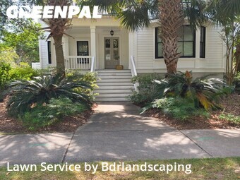 Lawn mowed in Charleston, 29492